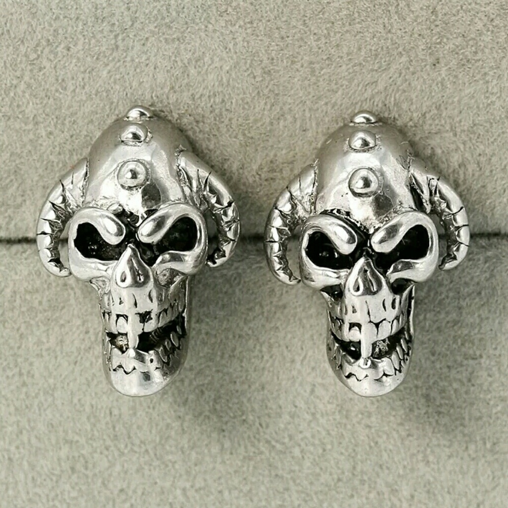 °•💣 SKULL EARRINGS 💣•°