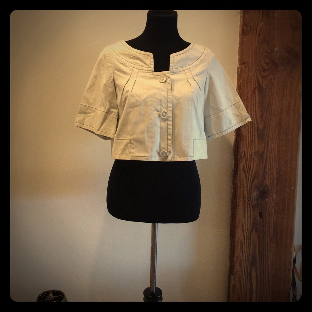 Marc by Marc Jacobs Light Cropped Bolero Jacket
