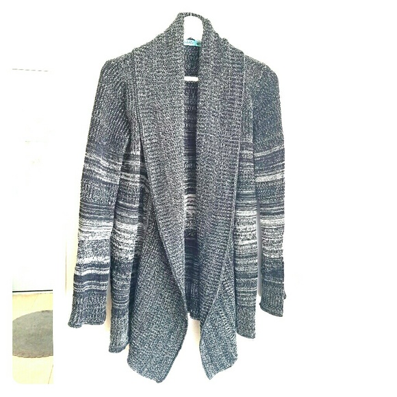 Sweaters - goddis shawl collar, drapey cardigan