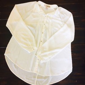 Forever 21 Sheer Blouse