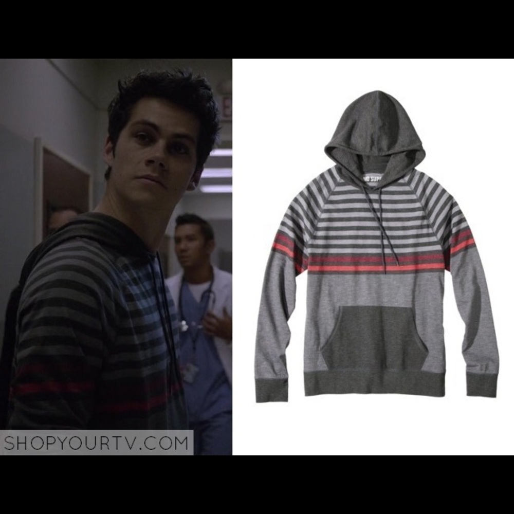 ‼️FOUND‼️ Mossimo Supply Co. Hoodie in Gray Stripe
