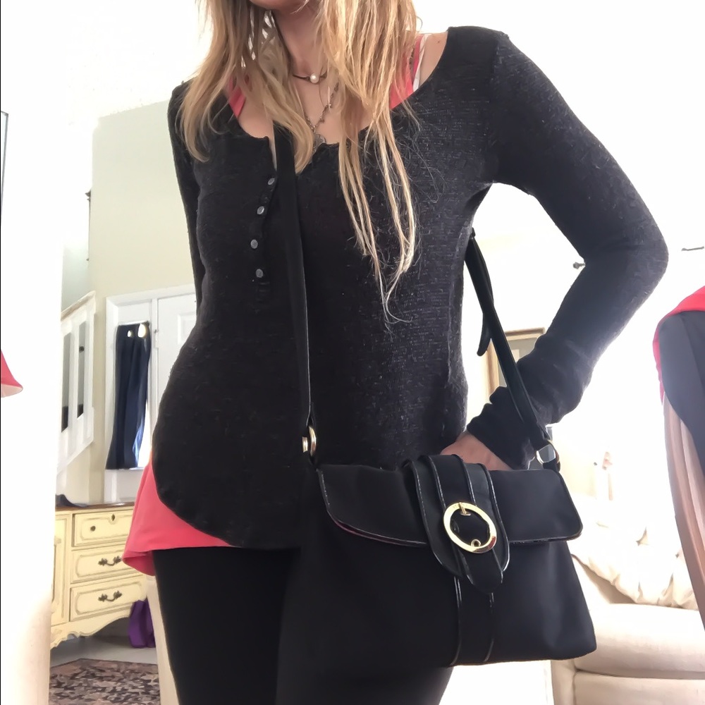 Christian Soriano Cloth Cross body Handbag, 11x8"