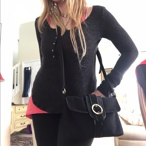 Christian Soriano Cloth Cross body Handbag, 11x8"