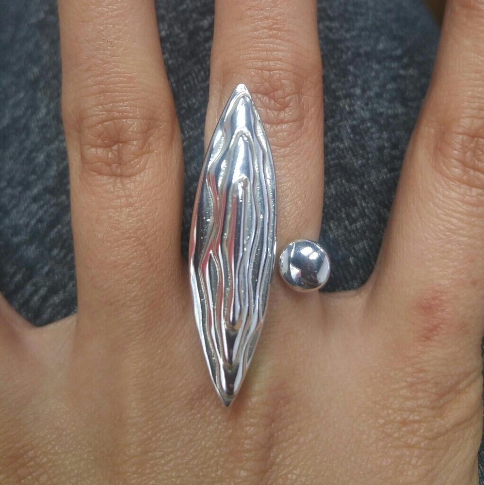 Gorgeous BIG sterling ring