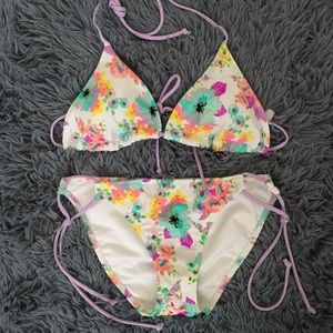 Victoria's Secret Floral Bikini Set