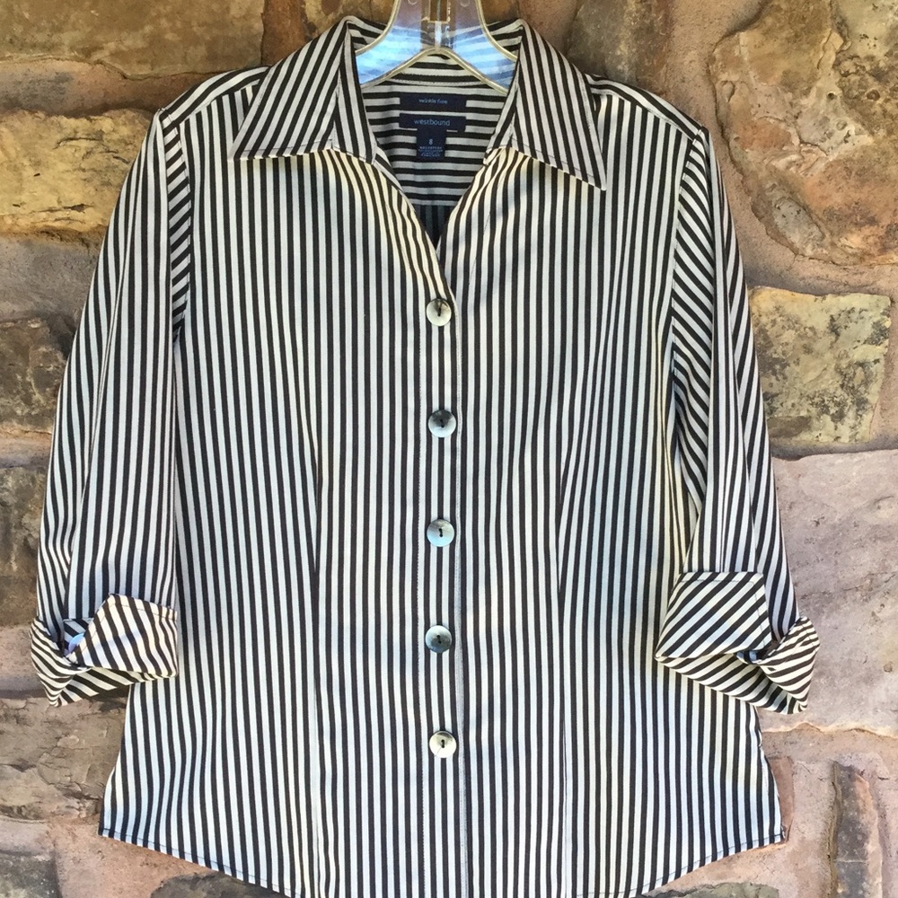 Westbound 3/4 Sleeve Blouse