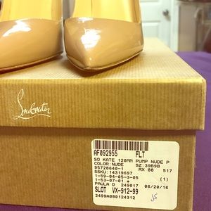 So Kate nude Christian Louboutin