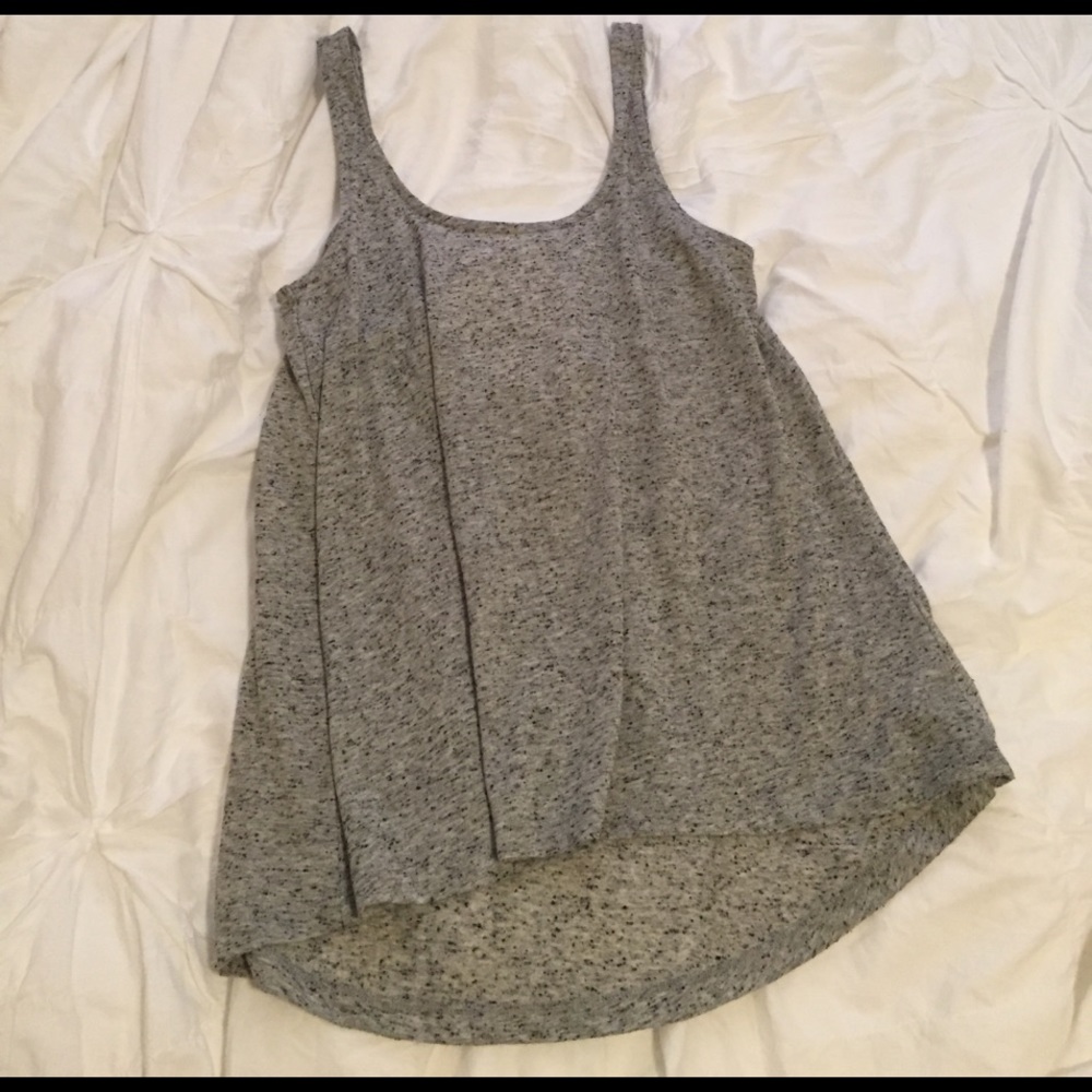Marled grey tank