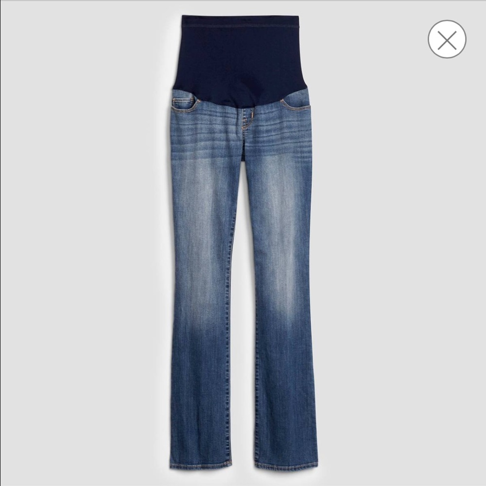 Maternity Medium Wash Bootcut Jeans