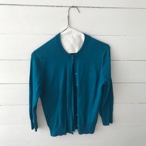 J.Crew Jackie Cardigan in Dark Blue