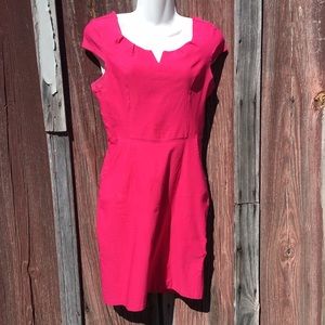 LuLu's hot pink stretch dress.