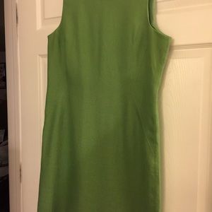 Talbots Irish linen lined sheath dress