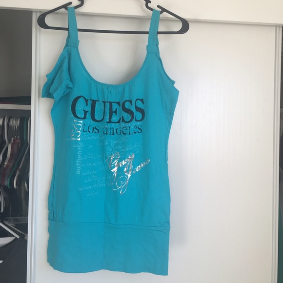 Guess off the shoulder shirt - Picture 1 of 1