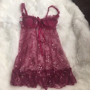 Brand new fredricks baby doll lace lingerie in sm
