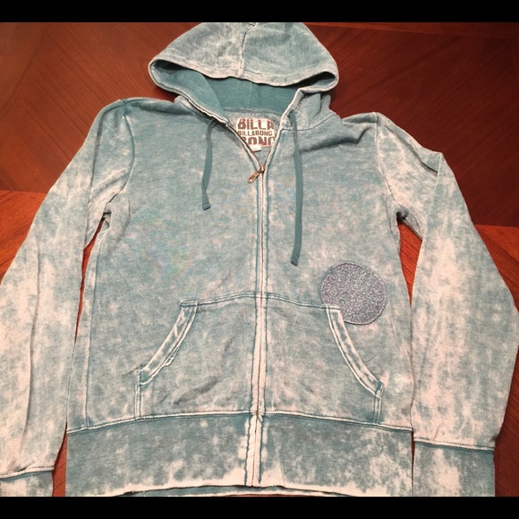 Billabong Tops - Billabong light weight full zip hoodie medium