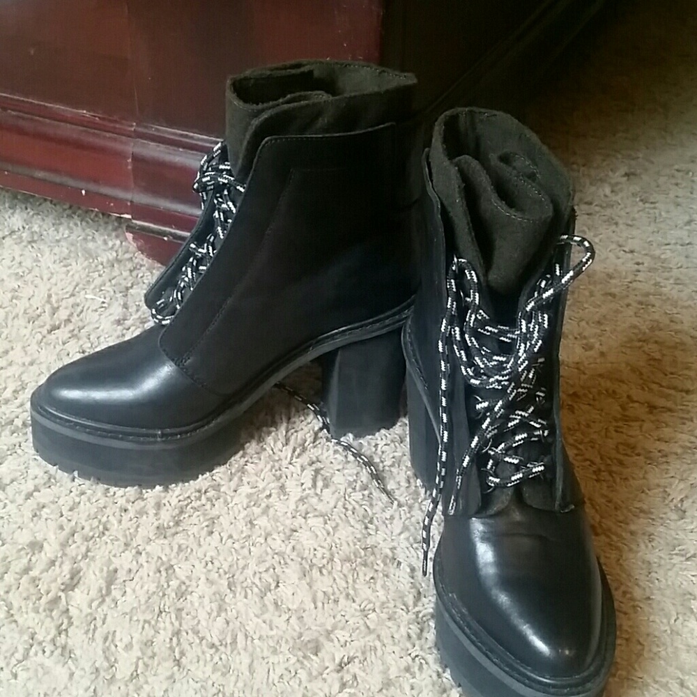 Nasty Gal platform boots