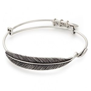 Alex and Ani Quill Feather Bangle