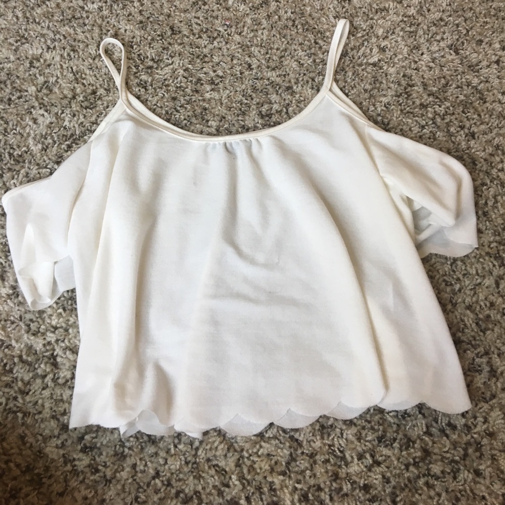 Top Shop off the shoulder top