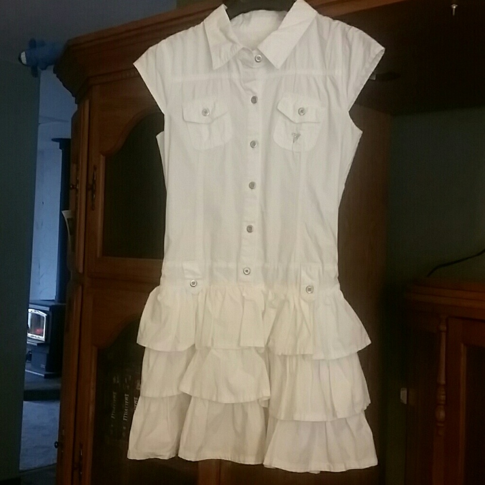 White Guess dress