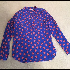 Adorable Gap "heart" blouse