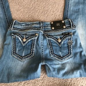 Miss Me Bootcut Jeans inseam 33"