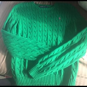 Gorgeous green Ralph Lauren sweater