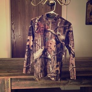 Girls Mossy Oak Camo Hunting Shirt with tags