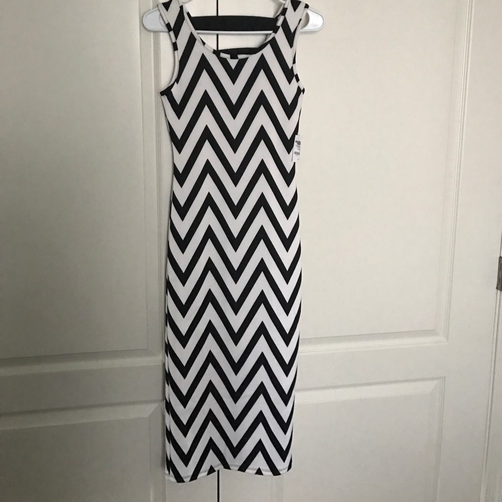 Charlotte Russe NWT Midi Back Strap BodyCon Dress
