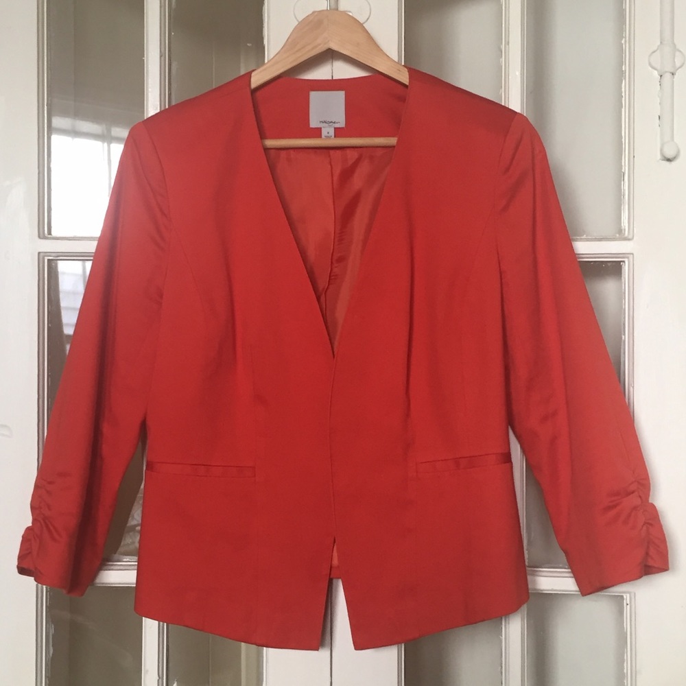 Orange Nordstrom Blazer