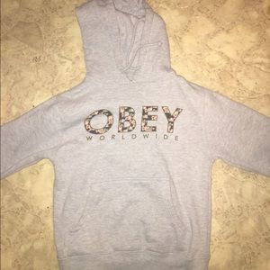 Obey hoodie size X-Small