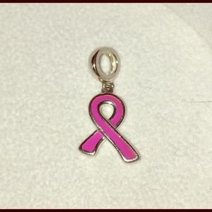 Chamilia Give Back Breast Cancer Ribbon Charm
