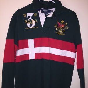 RALPH LAUREN POLO RUGBY SHIRT