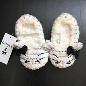Toddler Girls'  Pookie Cat Ballet Slippers