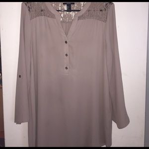 Taupe XXI blouse
