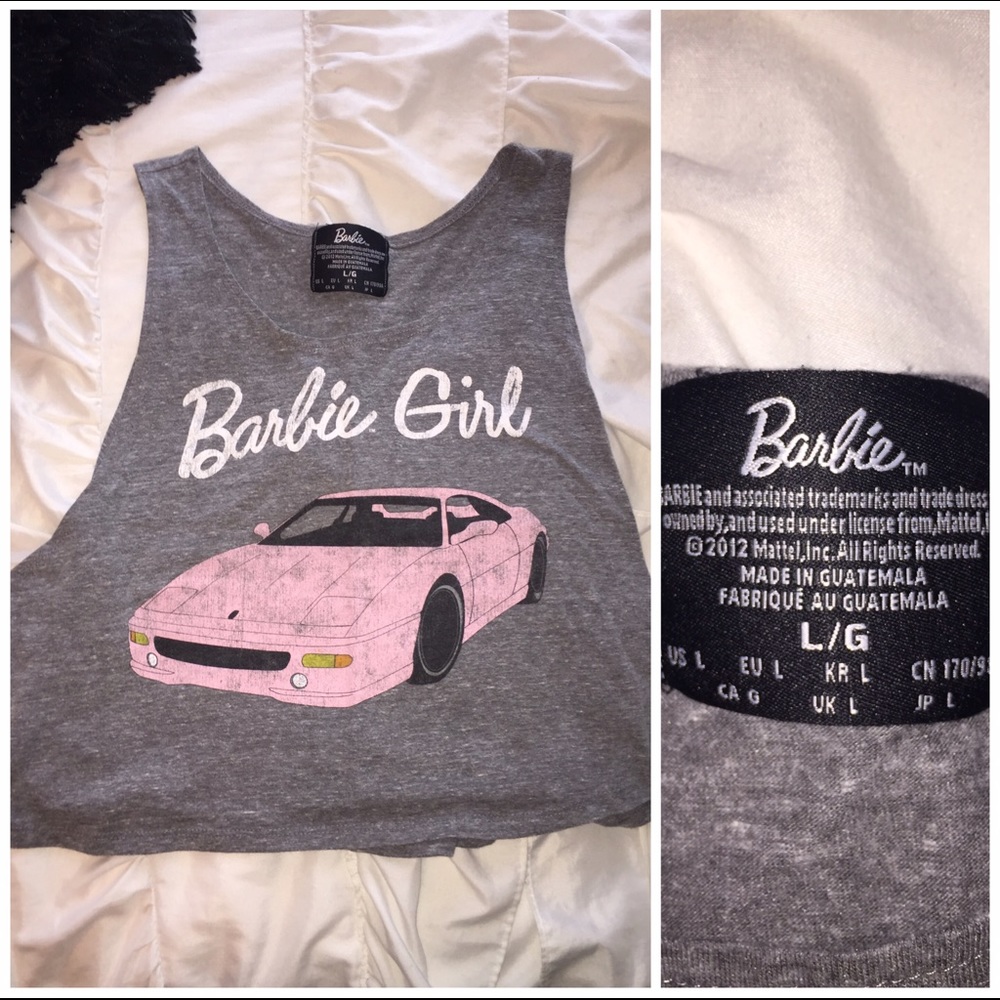 💕 Barbie girl muscle tee