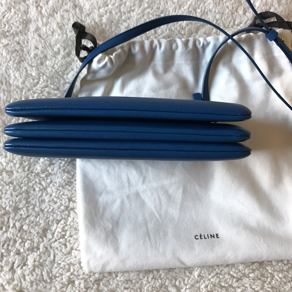 **SOLD**Celine trio small smooth leather in Sea - Picture 3 of 6