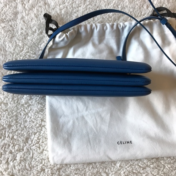 **SOLD**Celine trio small smooth leather in Sea - Picture 3 of 6