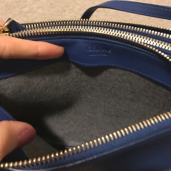 **SOLD**Celine trio small smooth leather in Sea - Picture 4 of 6