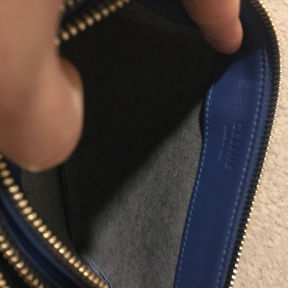 **SOLD**Celine trio small smooth leather in Sea - Picture 6 of 6