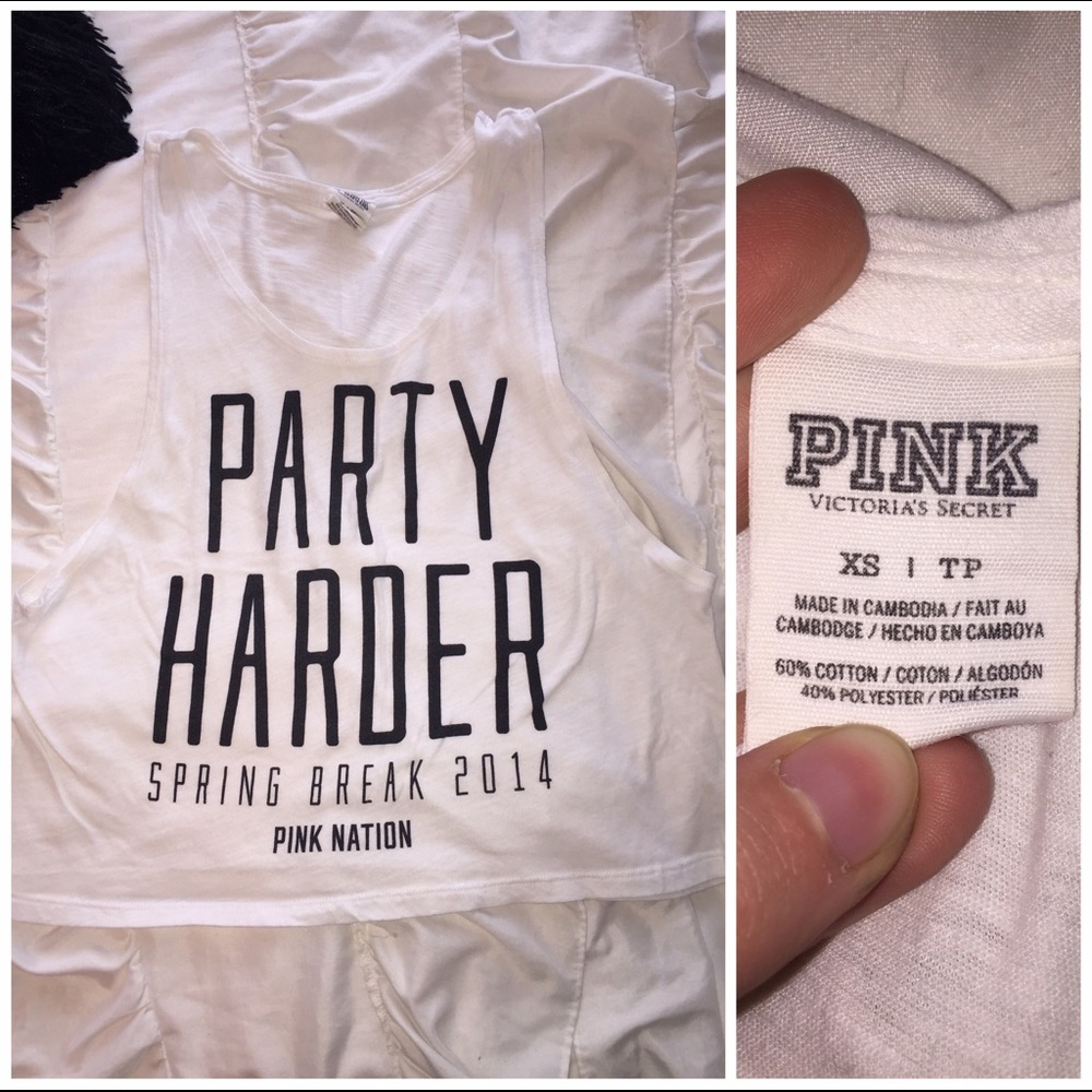 💗 PINK VS Spring break tank