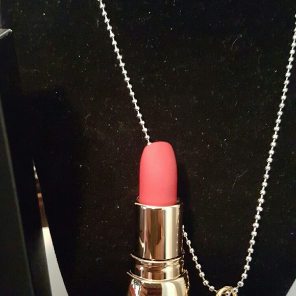 LAST ONE MATTE LIPSTICK  NECKLACE/BAG CHARM - Picture 3 of 5