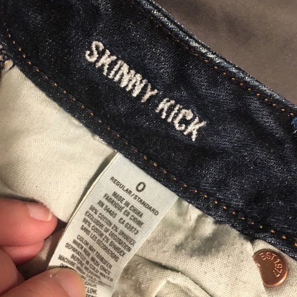 AMERICAN EAGLE SKINNY KICK JEANS - Picture 2 of 3