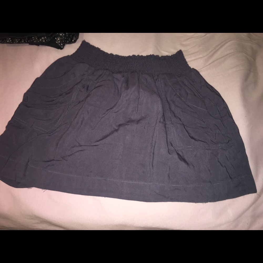 Gray skirt