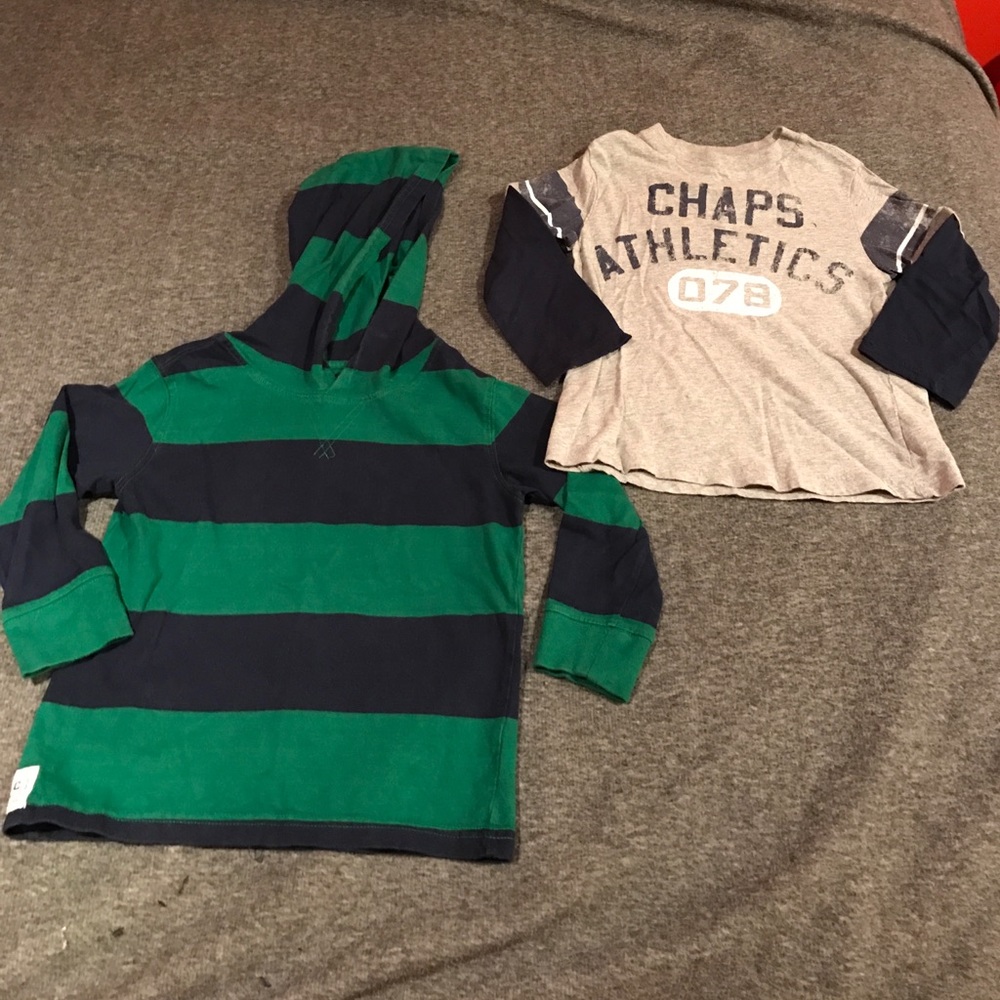 Boys chaps long sleeved shirt bundle