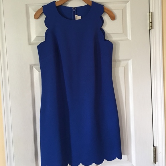 J. Crew Dresses & Skirts - J Crew Scalloped Dress