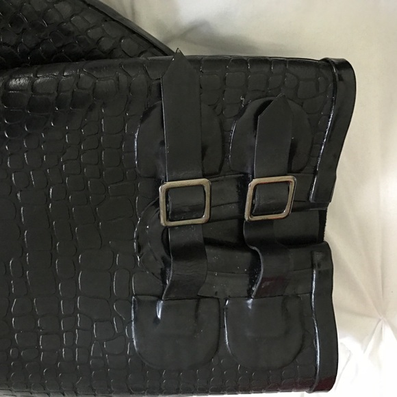 Black Snake Rain Boots Size 6 - Picture 4 of 6