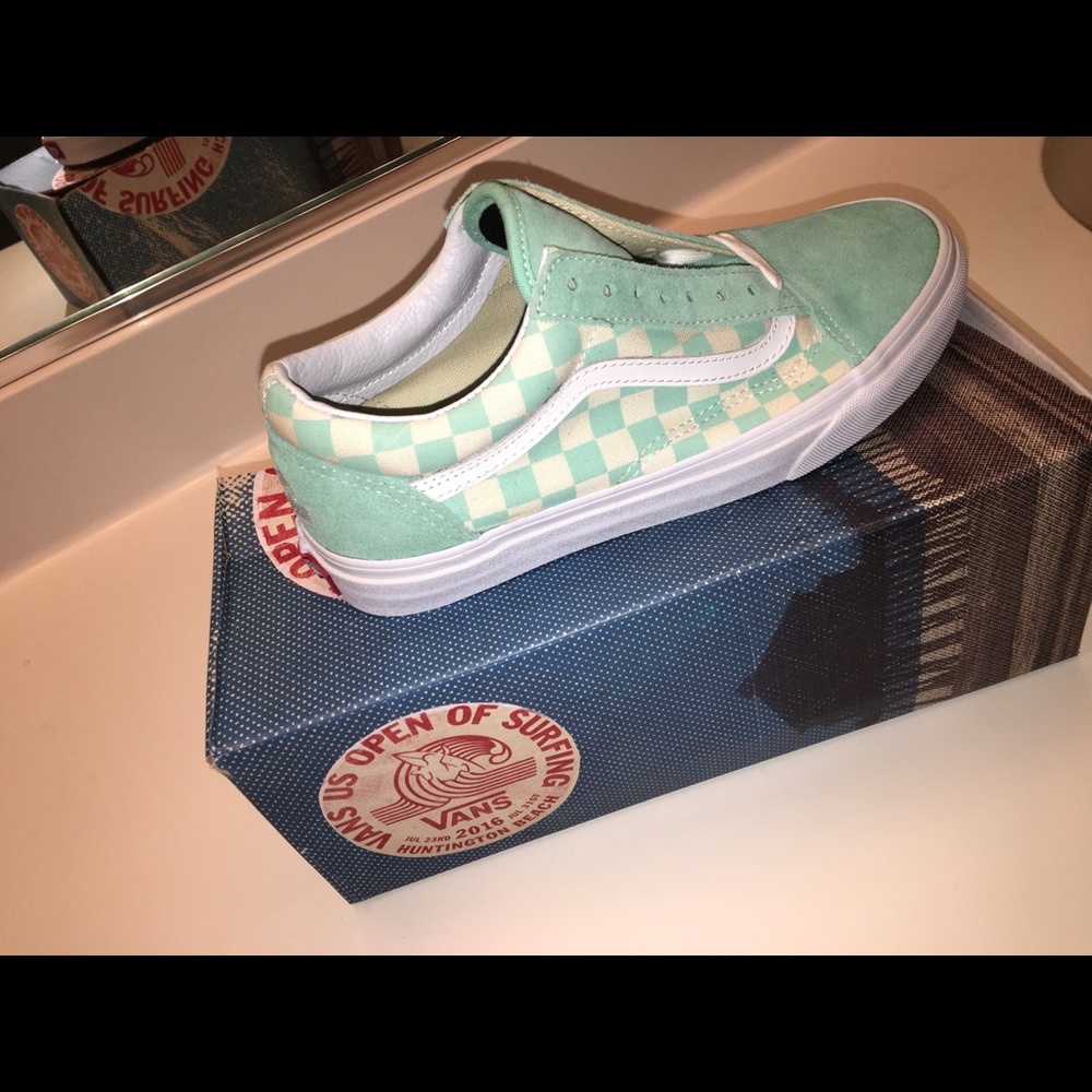 Vans (US Open) Beach Glass/ Checkered Old Skools