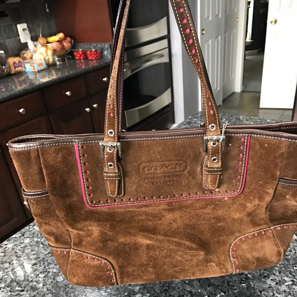 Well loved Authentic coach bag