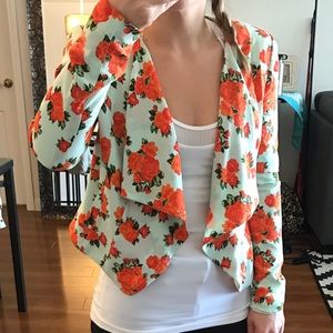 BCNU floral blazer XS from Nordstrom BP