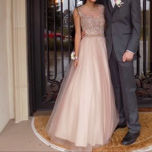 PINK SIZE 0 PROM DRESS